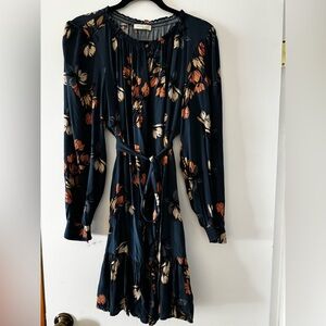 Lovestitch Floral Long Sleeve Dress - Size L